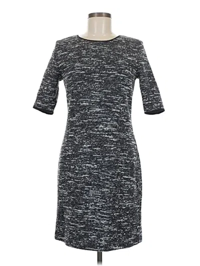 Pre-owned Ann Taylor Casual Dress In Gray