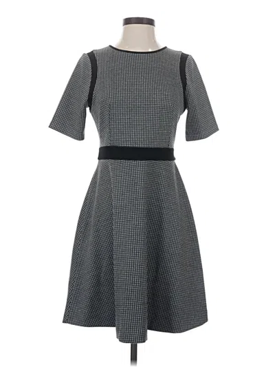 Pre-owned Ann Taylor Casual Dress In Gray