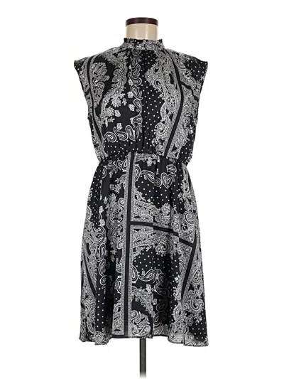 Pre-owned Ann Taylor Casual Dress In Gray