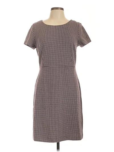 Pre-owned Ann Taylor Casual Dress In Gray
