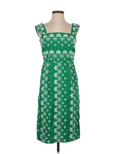 Pre-owned Ann Taylor Casual Dress In Green