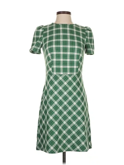 Pre-owned Ann Taylor Casual Dress In Green