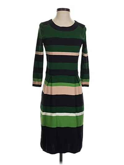 Pre-owned Ann Taylor Casual Dress In Green