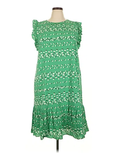 Pre-owned Ann Taylor Casual Dress In Green