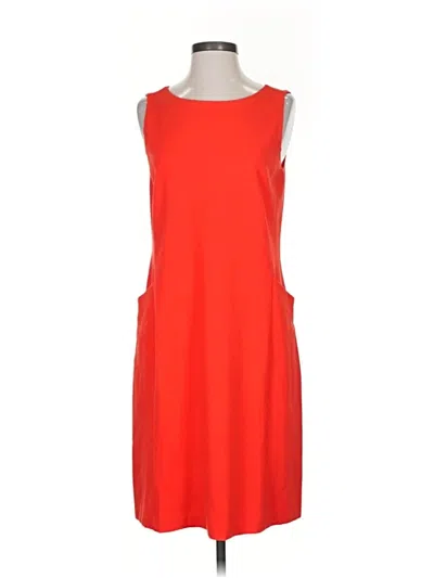 Pre-owned Ann Taylor Casual Dress In Orange