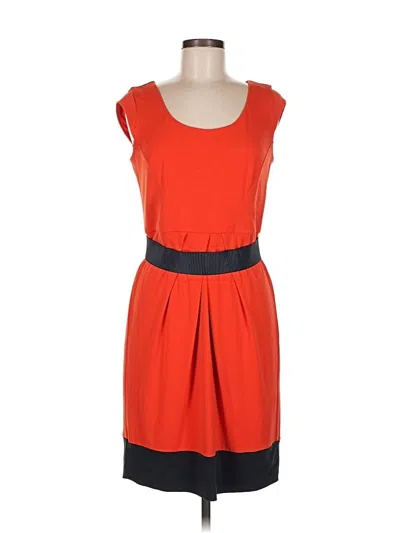 Pre-owned Ann Taylor Casual Dress In Orange