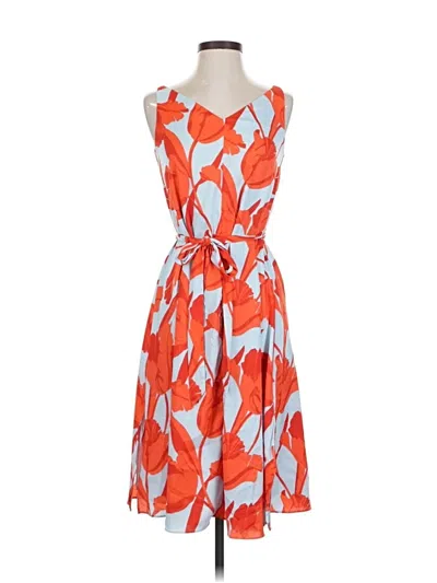 Pre-owned Ann Taylor Casual Dress In Orange
