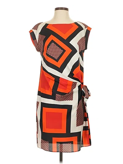 Pre-owned Ann Taylor Casual Dress In Orange