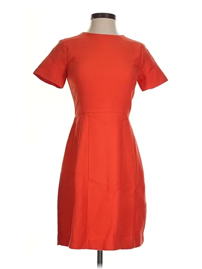 Ann Taylor Casual Dress In Red