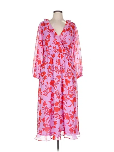 Pre-owned Ann Taylor Casual Dress In Pink