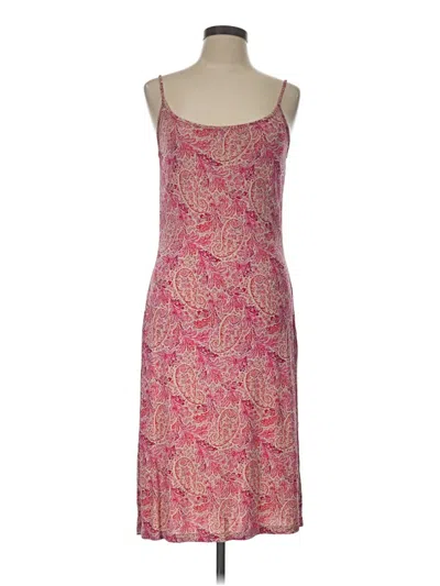 Pre-owned Ann Taylor Casual Dress In Pink