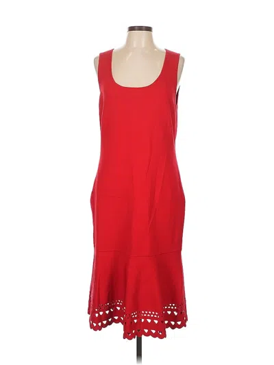 Pre-owned Ann Taylor Casual Dress In Red