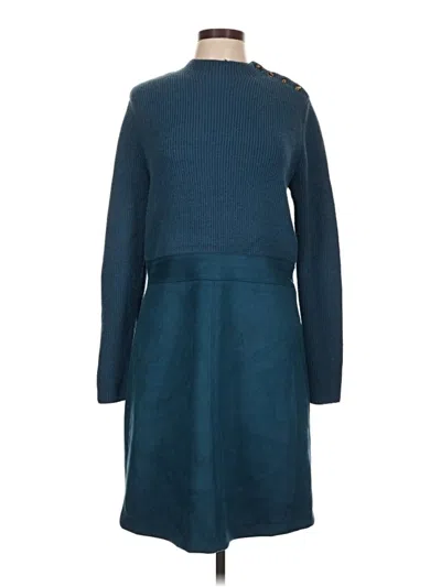 Pre-owned Ann Taylor Casual Dress In Teal