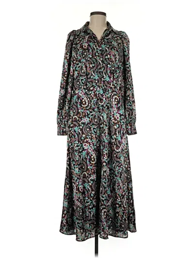 Pre-owned Ann Taylor Casual Dress In Teal