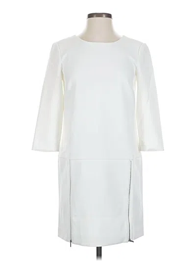 Ann Taylor Casual Dress In White