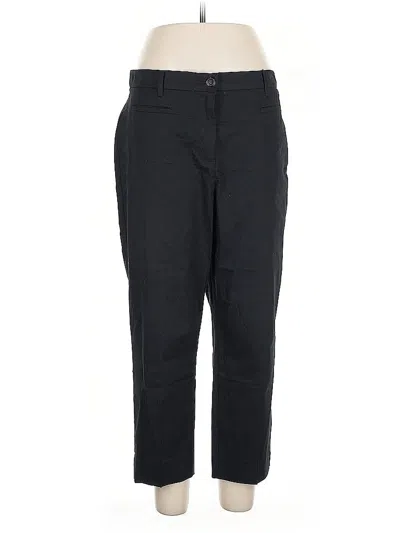 Pre-owned Ann Taylor Casual Pants In Black