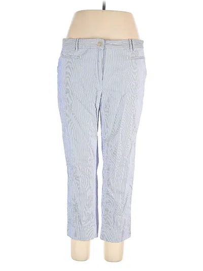 Pre-owned Ann Taylor Casual Pants In Blue