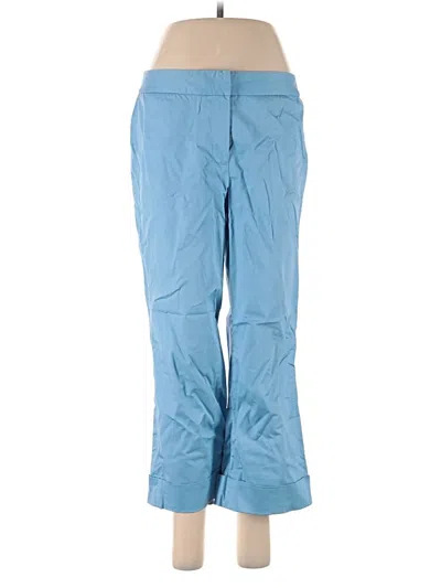 Pre-owned Ann Taylor Casual Pants In Blue