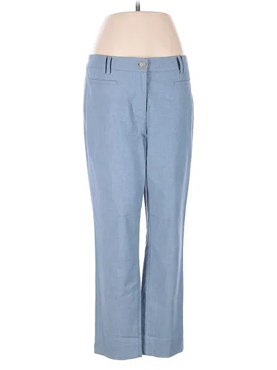 Pre-owned Ann Taylor Casual Pants In Blue