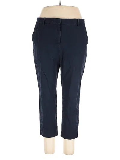 Pre-owned Ann Taylor Casual Pants In Blue