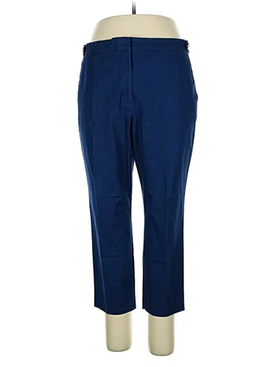 Pre-owned Ann Taylor Casual Pants In Blue