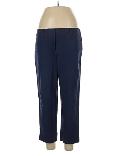 Pre-owned Ann Taylor Casual Pants In Blue