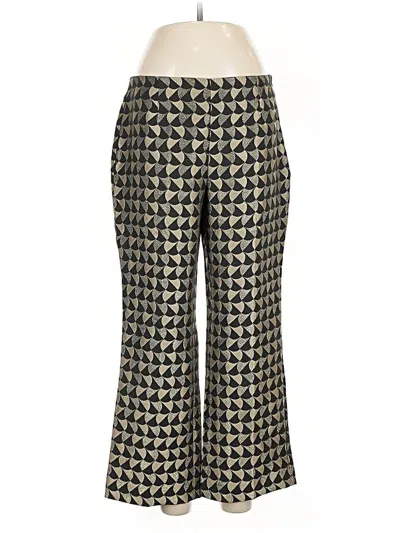 Pre-owned Ann Taylor Casual Pants In Gold