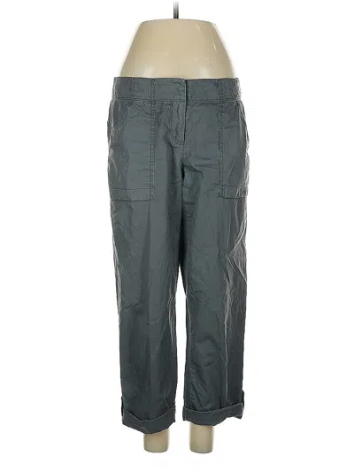 Pre-owned Ann Taylor Casual Pants In Gray