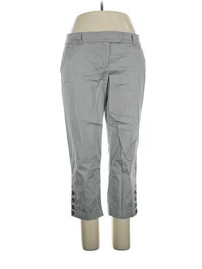 Pre-owned Ann Taylor Casual Pants In Gray