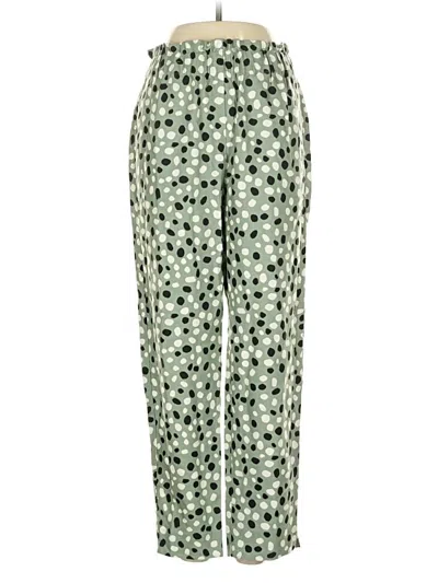 Pre-owned Ann Taylor Casual Pants In Green