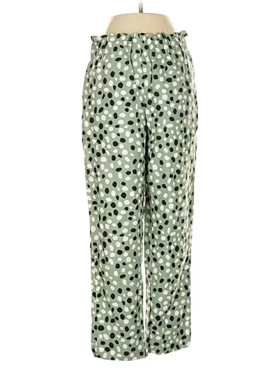 Pre-owned Ann Taylor Casual Pants In Green