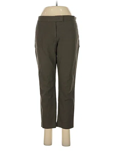 Pre-owned Ann Taylor Casual Pants In Green