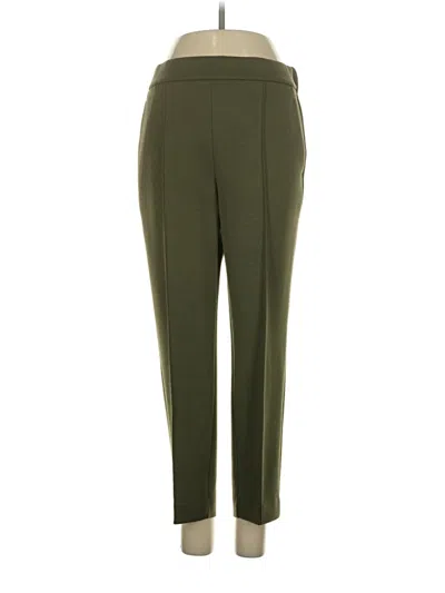 Pre-owned Ann Taylor Casual Pants In Green