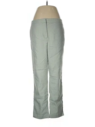 Pre-owned Ann Taylor Casual Pants In Green