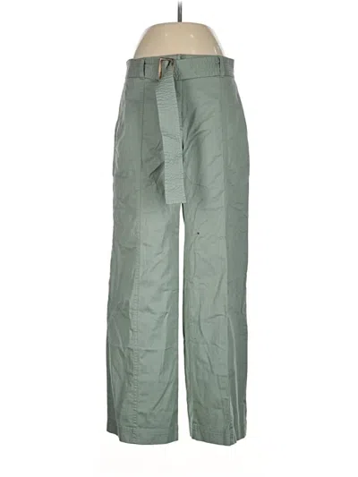 Pre-owned Ann Taylor Casual Pants In Green