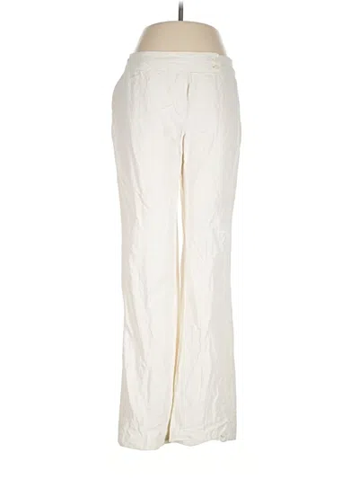 Pre-owned Ann Taylor Casual Pants In Ivory