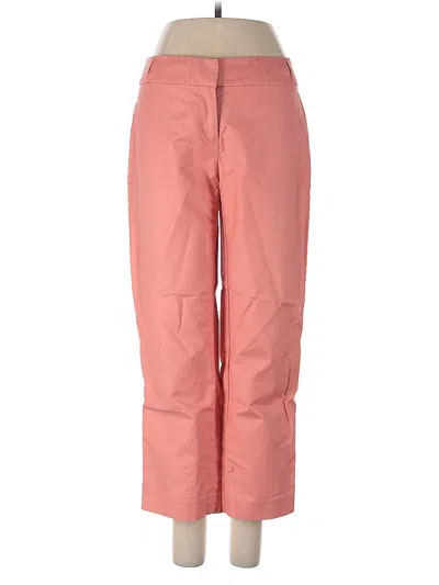 Pre-owned Ann Taylor Casual Pants In Pink