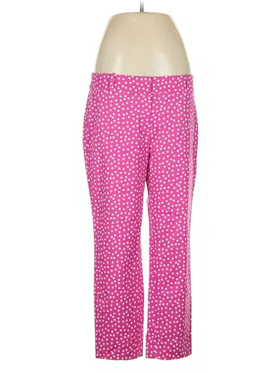 Pre-owned Ann Taylor Casual Pants In Pink