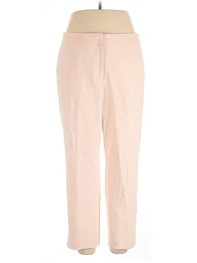 Pre-owned Ann Taylor Casual Pants In Pink