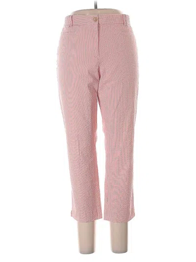 Pre-owned Ann Taylor Casual Pants In Pink