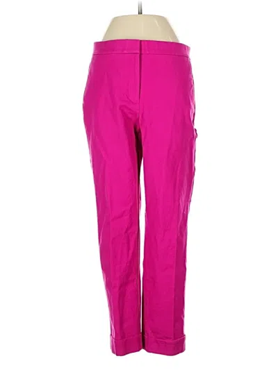 Pre-owned Ann Taylor Casual Pants In Pink
