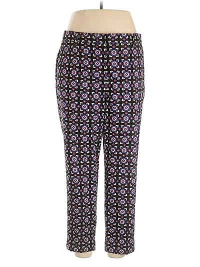 Pre-owned Ann Taylor Casual Pants In Purple