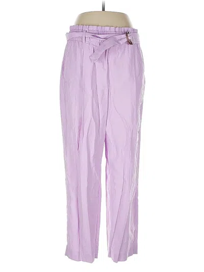 Pre-owned Ann Taylor Casual Pants In Purple