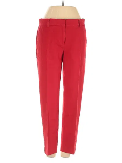 Pre-owned Ann Taylor Casual Pants In Red