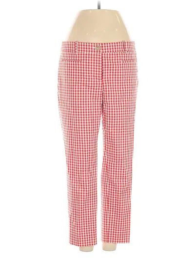 Pre-owned Ann Taylor Casual Pants In Red
