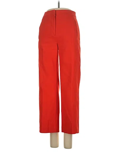 Pre-owned Ann Taylor Casual Pants In Red