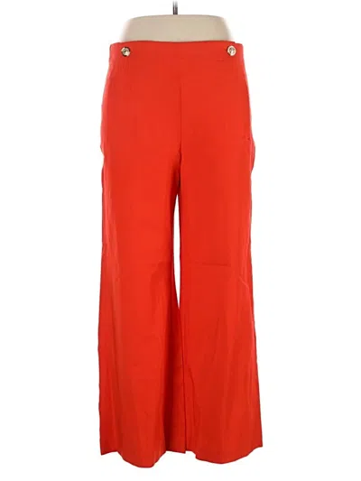 Pre-owned Ann Taylor Casual Pants In Red