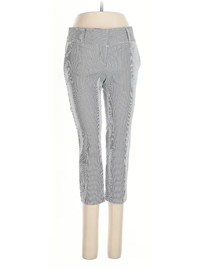Pre-owned Ann Taylor Casual Pants In Silver