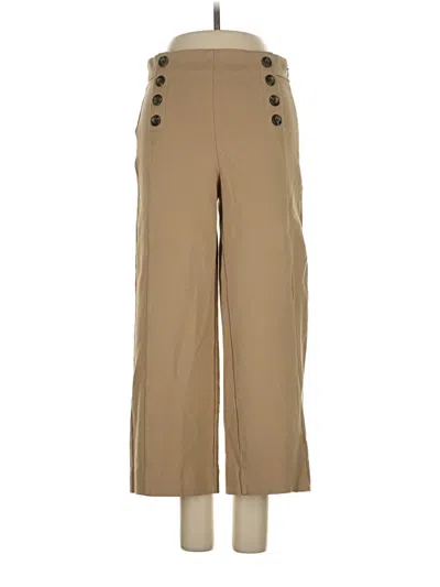 Pre-owned Ann Taylor Casual Pants In Tan