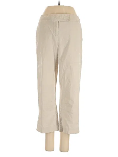 Pre-owned Ann Taylor Casual Pants In Tan